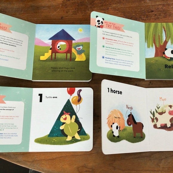 Books: Kiwi Kids BoardBook Set of 4 - Multicolor - Picture 3 of 5